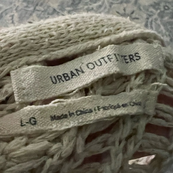 Urban Outfitters open knit cropped stripe sweater - Picture 2 of 5